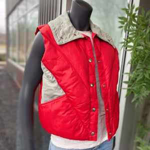 SPORTSGUIDE Vintage Down Puffer Vest - Size Small – Boomerangs